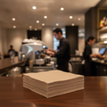 Recycled Paper Cocktail Napkins 240mm for Bars & Cafés (Pack of 4000)