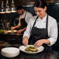 Organic Bowls 250mm Vitrified Ceramic for Hospitality Use (Pack of 12)