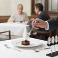 18/10 Stainless Steel Dessert Forks for Elegant Dining (Pack of 12)
