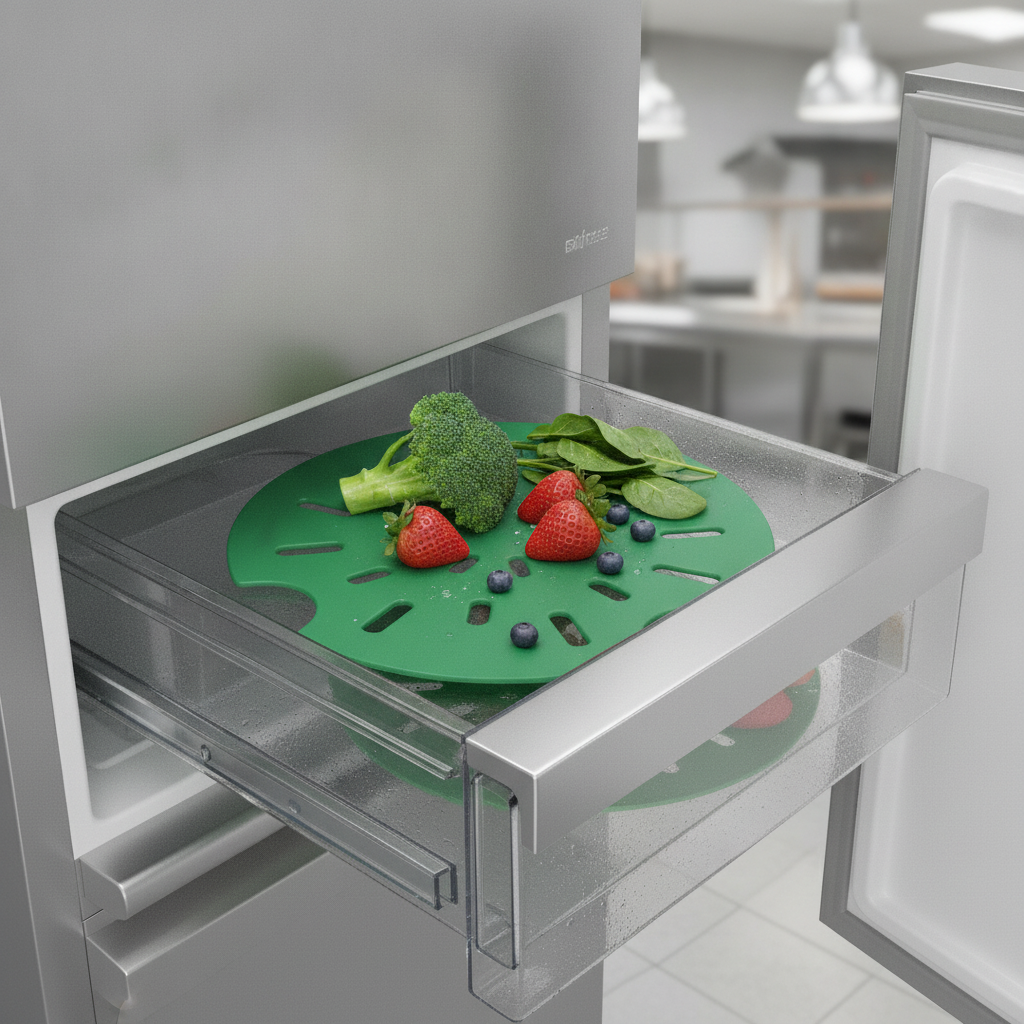 Polypropylene Drain Shelf for Fresh Produce Storage