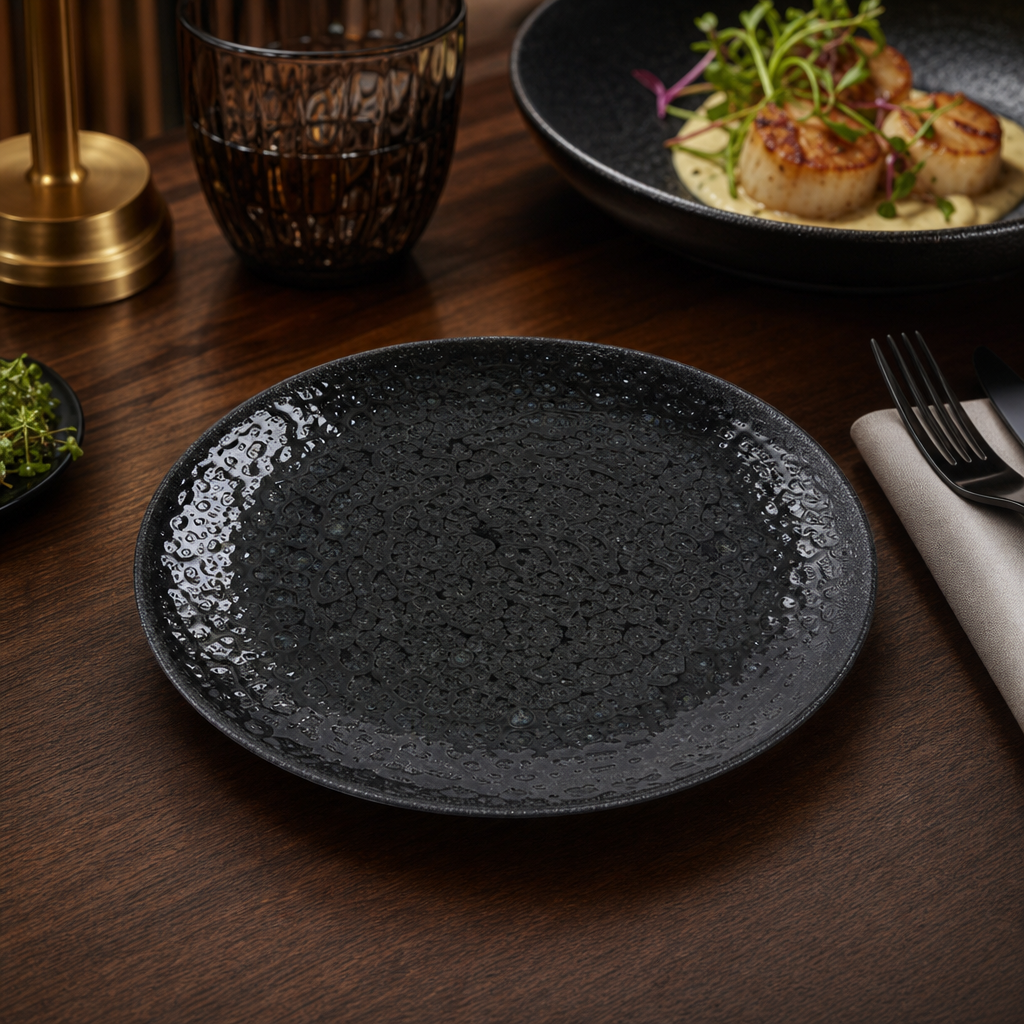 Coupe Plates 165mm Vitrified Ceramic for Hospitality Environments (Pack of 12)