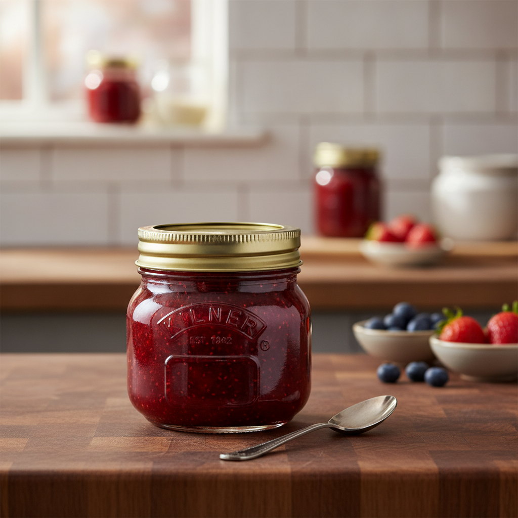 Glass Preserve Jar 250ml for Home & Kitchen