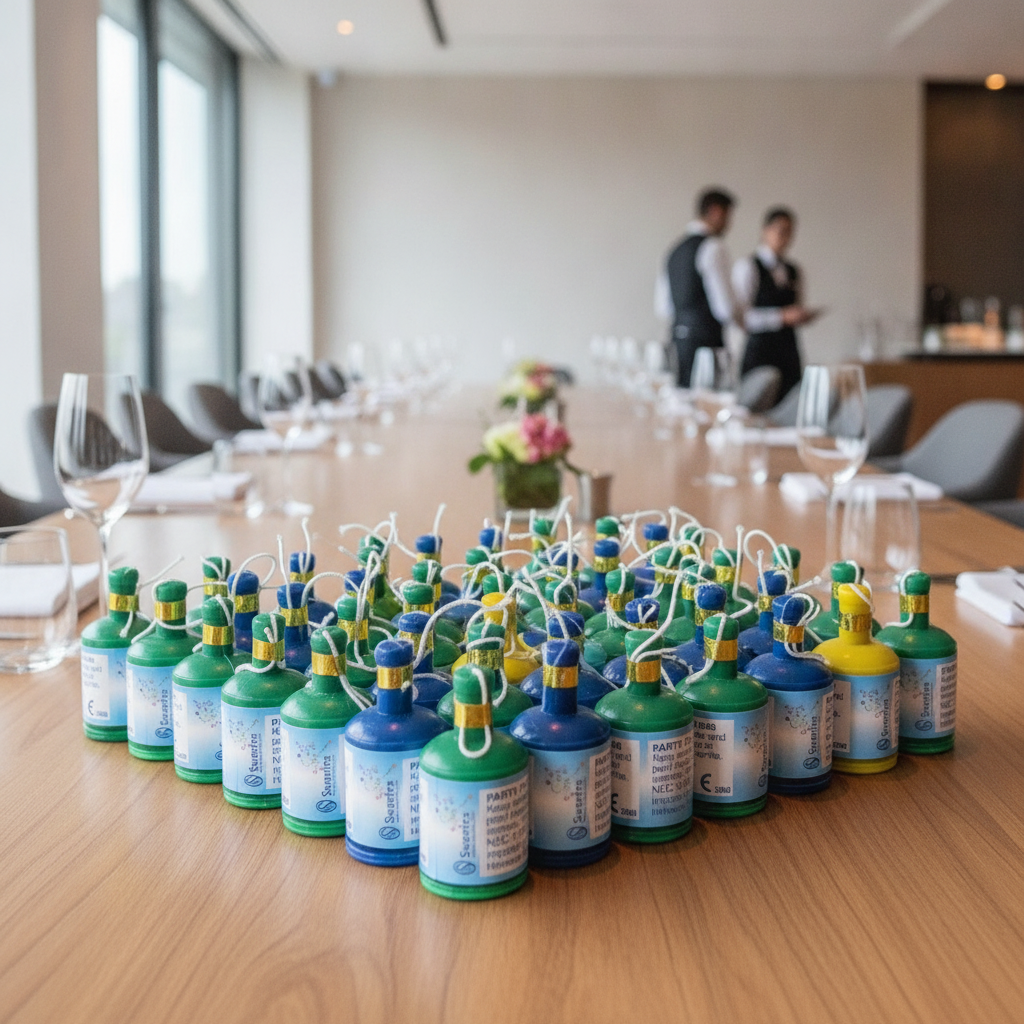 Party Poppers 345x205mm for Celebrations (Pack of 144)