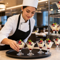Polycarbonate Dessert Dishes 250ml for Outdoor Events (Pack of 6)