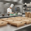Paperboard Lids for 800ml Food Boxes for Takeaway Use (Pack of 260)