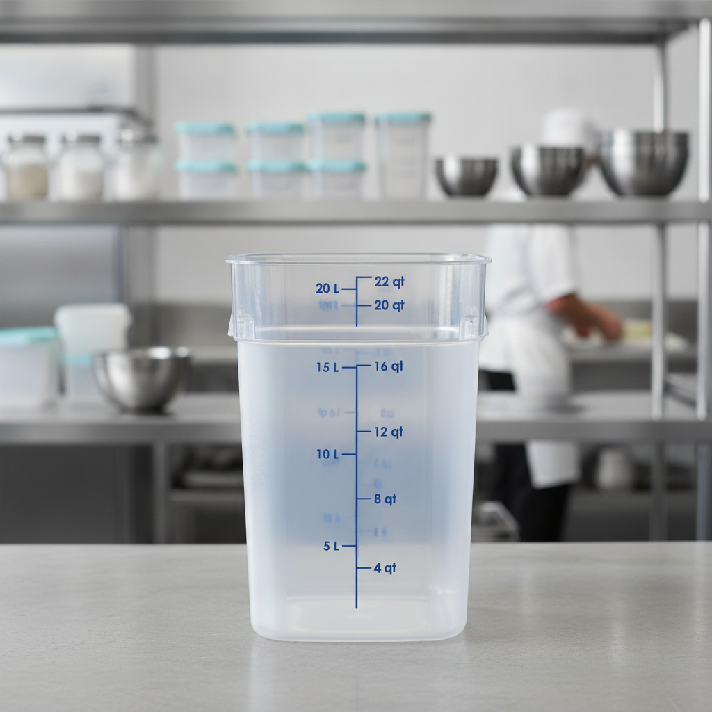 Polycarbonate Food Storage Container 20.8L for Food Preservation