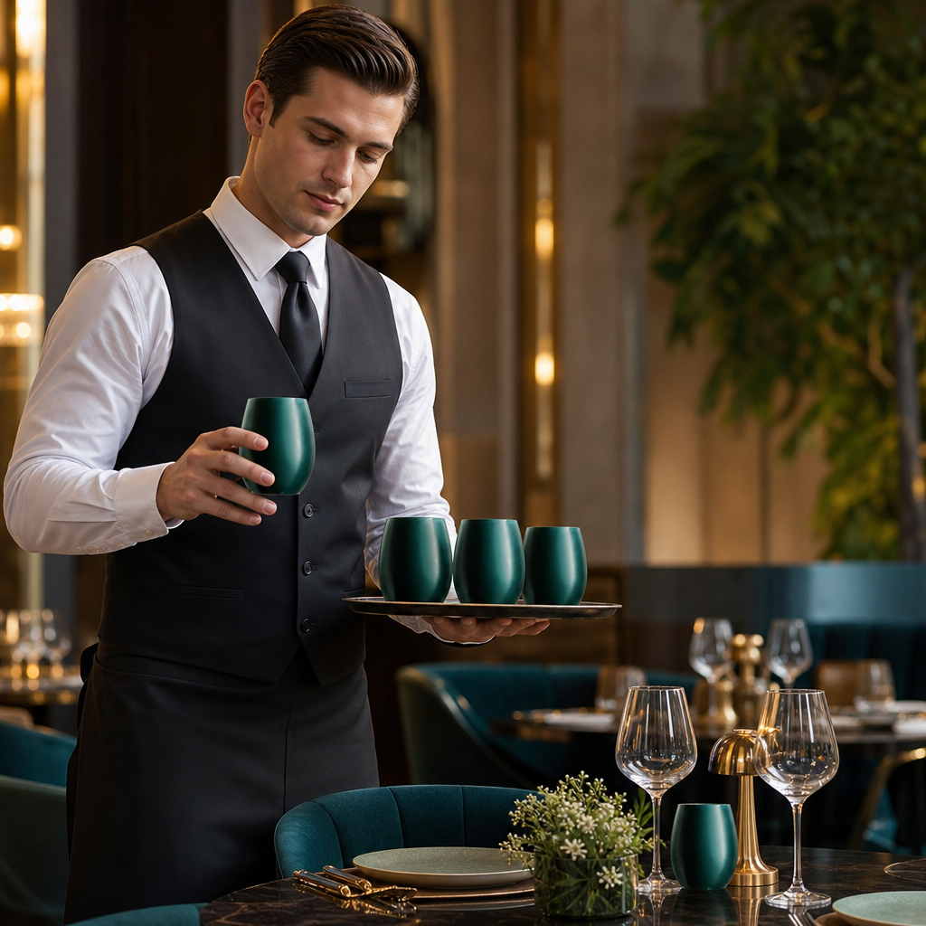 Crystal Glass Tumblers 360ml for High-End Venues (Pack of 24)
