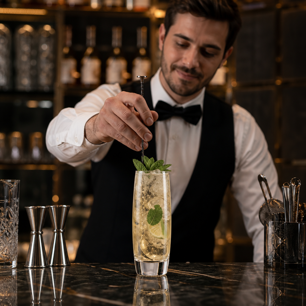 Glass Hi Ball Glasses 350ml for Cocktail Presentations (Pack of 12)