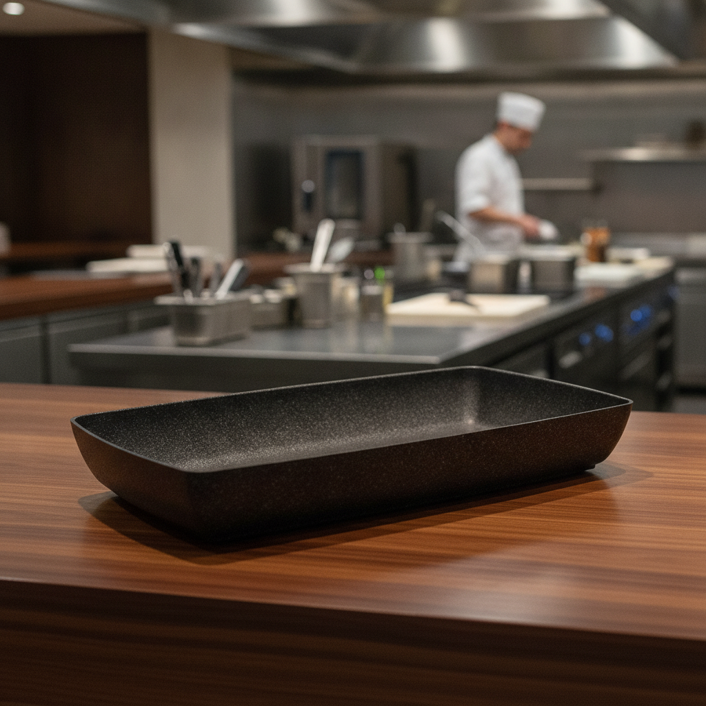 Aluminium Non-Stick GN 1/1 Bowl 530x325mm for Catering Displays