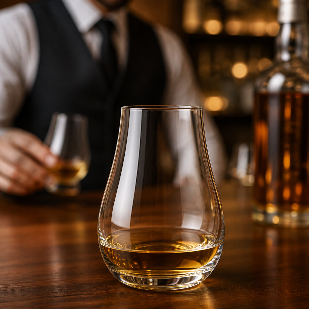Lead-Free Crystal Whisky Tasting Glass 330ml for Bars & Restaurants (Pack of 24)