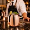 Stainless Steel Copper Plated Moscow Mule Mug 500ml for Bars & Pubs