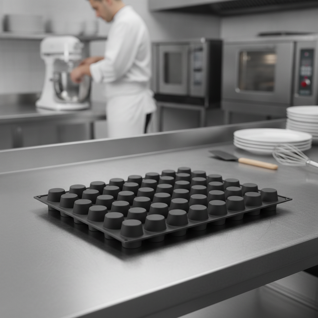 Silicone Mini Muffin Mould 54 Cup for Bakeries & Patisseries