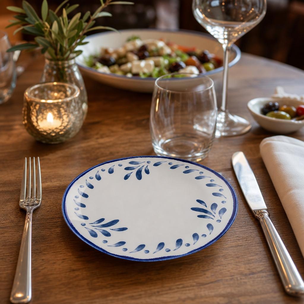 Coupe Plates 165mm Ceramic for Eclectic Table Settings (Pack of 12)