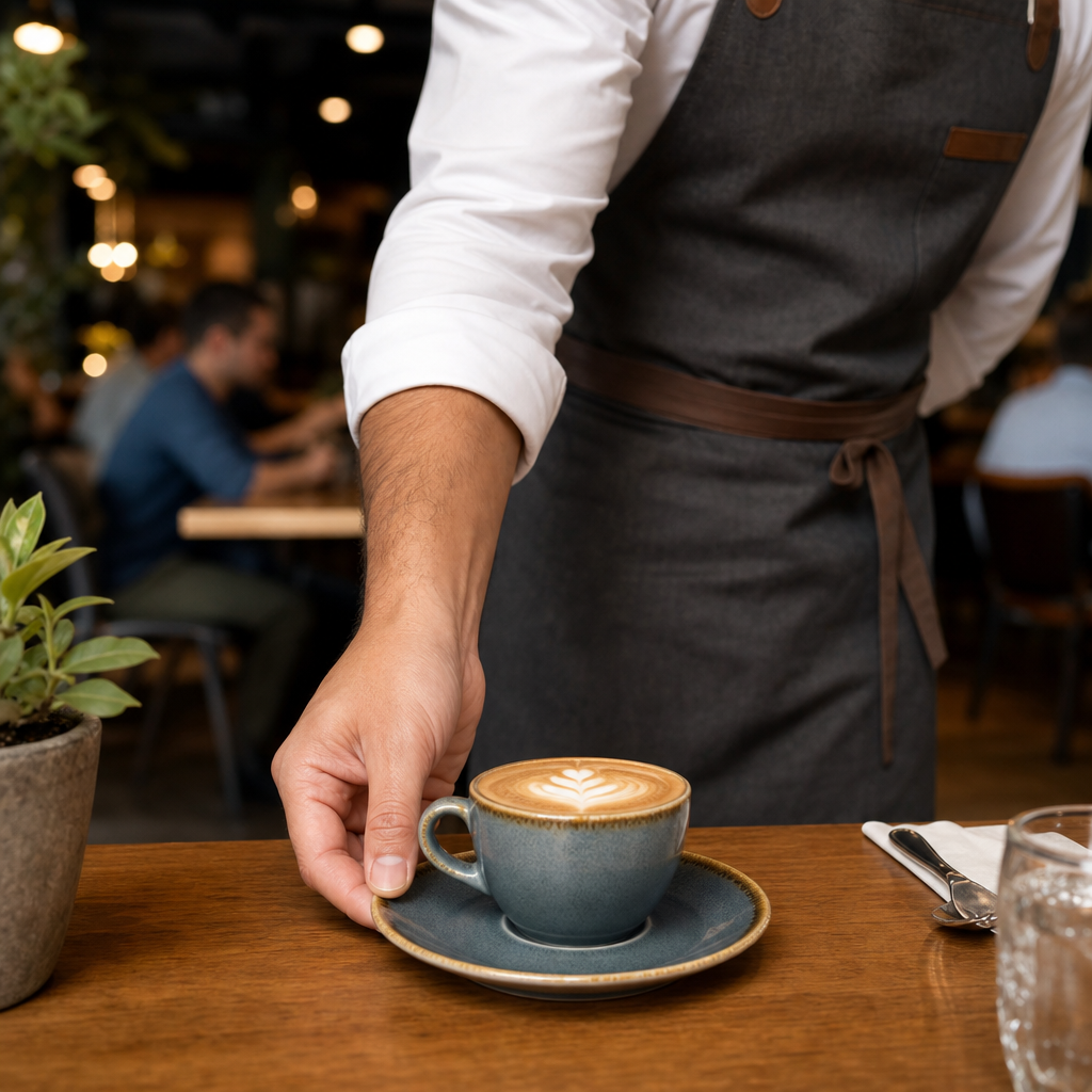 Espresso Saucers 115mm Porcelain for Cafés & Restaurants (Pack of 6)