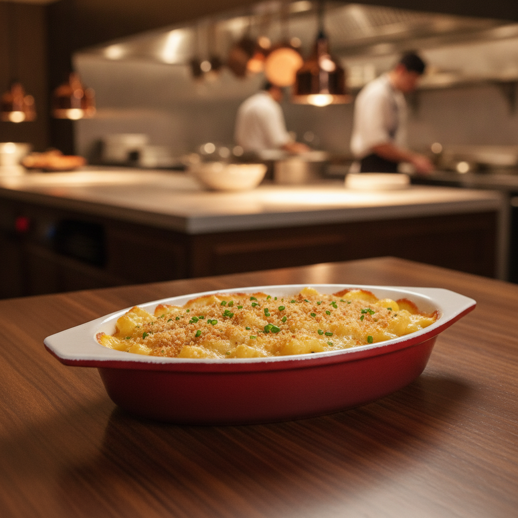 Cast Iron Oval Gratin Dish 650ml for Serving Dishes