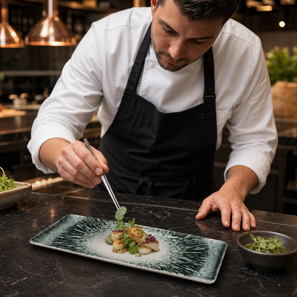 Tasting Trays 247x88mm Black Vitrified Ceramic for Dining Experiences (Pack of 6)