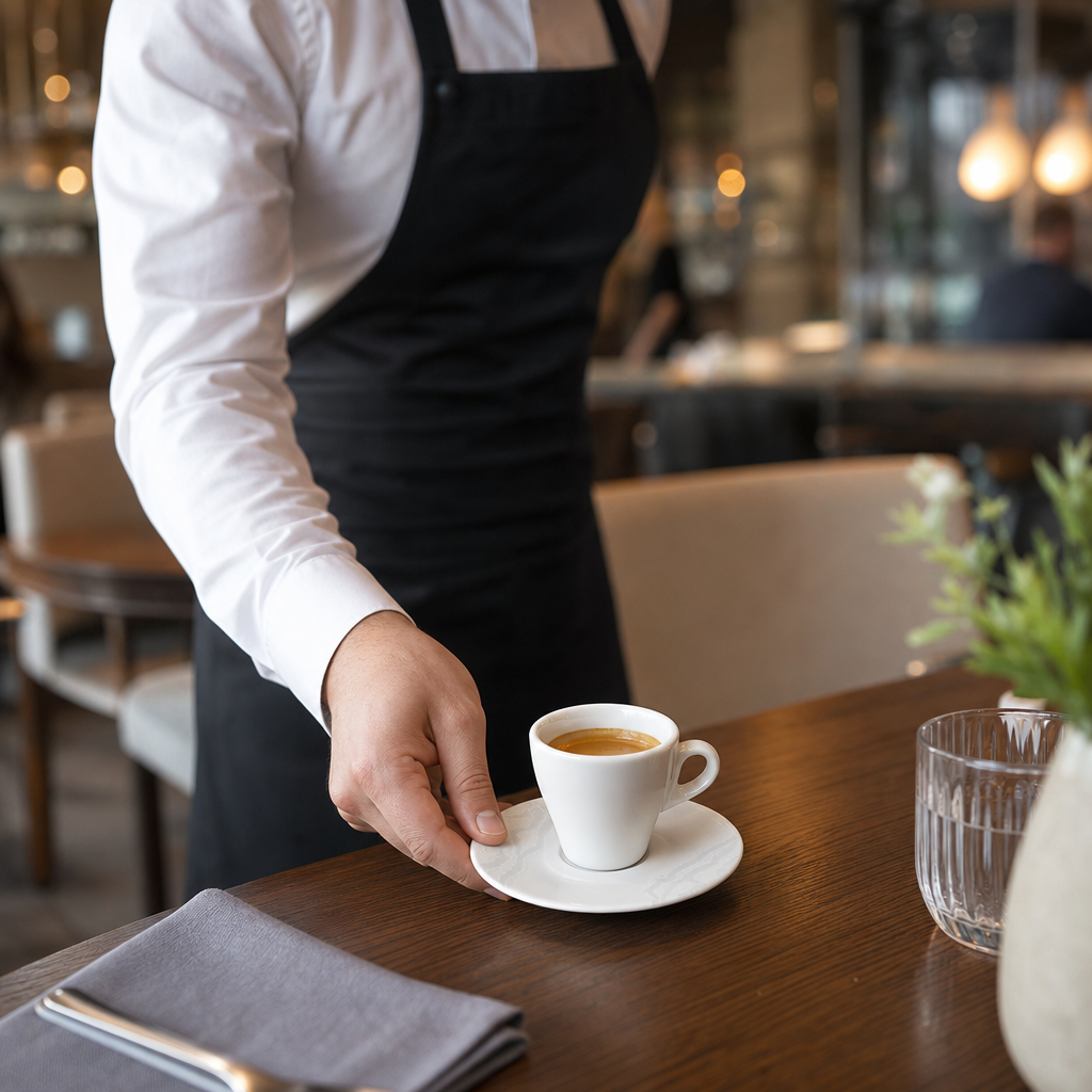 Espresso Saucers 118mm Vitrified Ceramic for Modern Hospitality (Pack of 12)