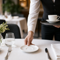 Coupe Tea Saucers Fine China for Elegant Table Settings (Pack of 24)