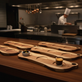 Wooden Paddle Boards 455x145mm for Catering & Hospitality (Pack of 4)