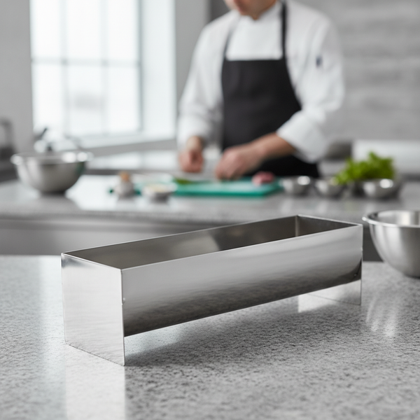 U Shaped Stainless Steel Terrine Mould 1.1L, 201 Stainless Steel