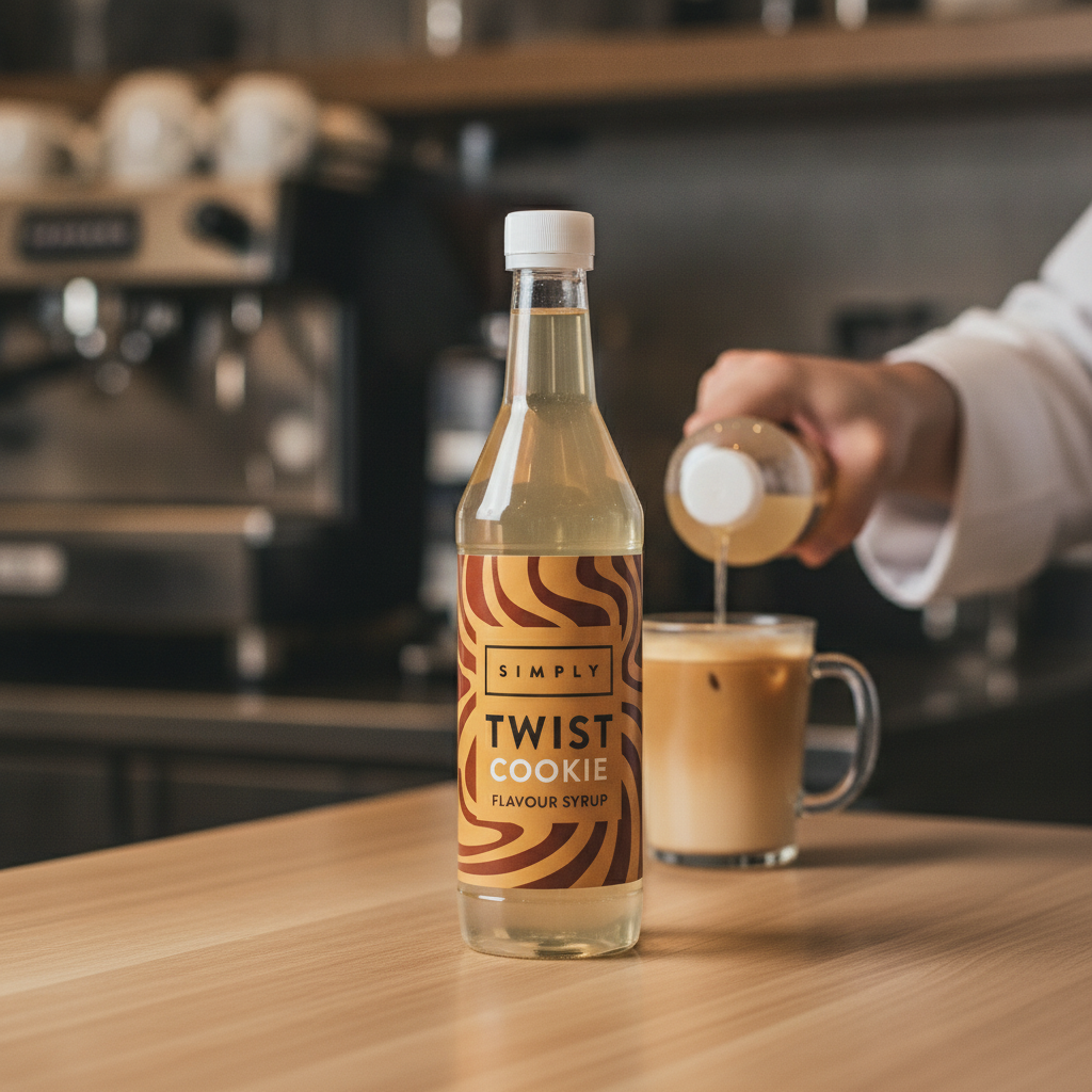 Clear Cookie Syrup 485ml for Beverages