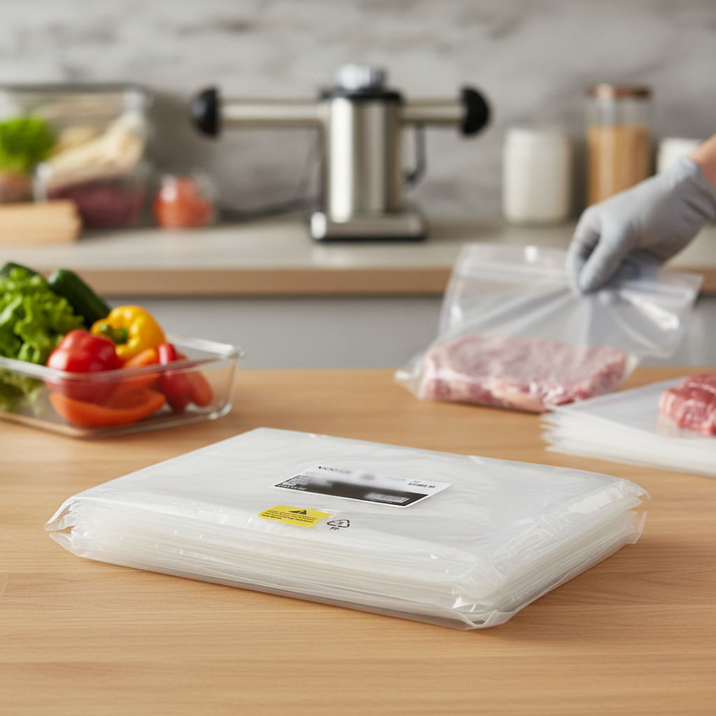 Durable Vacuum Sealer Bags 200mm for Food Storage