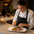 Chef's Oblong Plates x 330 117mm Coral Vitrified Ceramic for Restaurants & Cafés (Pack of 6)