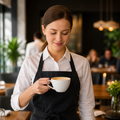 Porcelain Cafe Latte and Cappuccino Cups 284ml for Cafés (Pack of 24)