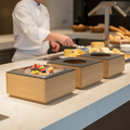 Oak Wood Cool Box GN 1/6 for Premium Buffet Presentations