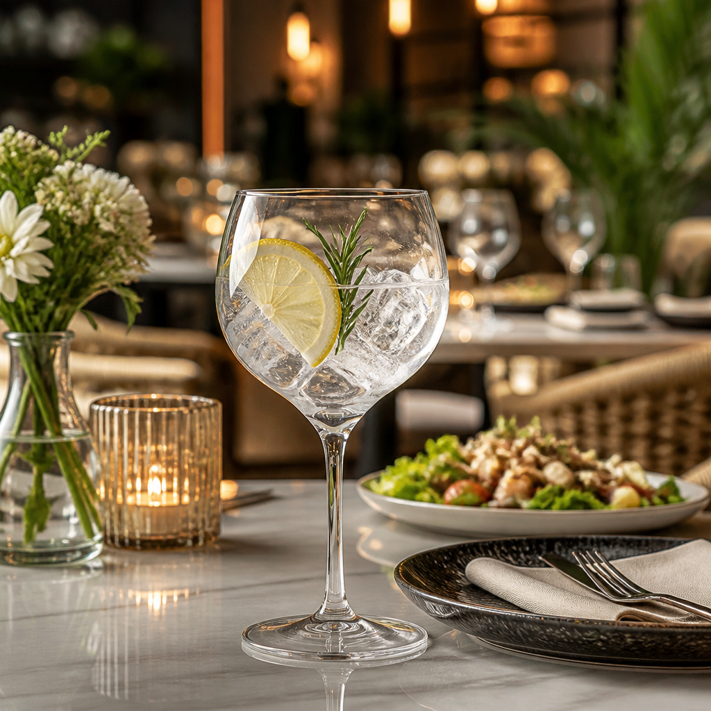 Polycarbonate Clear Gin Glasses 700ml for Al Fresco Dining (Pack of 12)