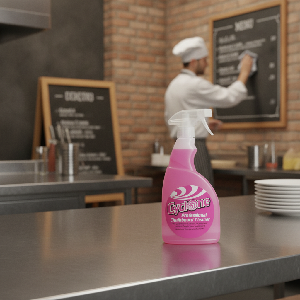 Plastic Chalkboard Cleaning Solution for Clear Messaging