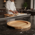 Hevea Wood Serving Board 210mm for Table Service