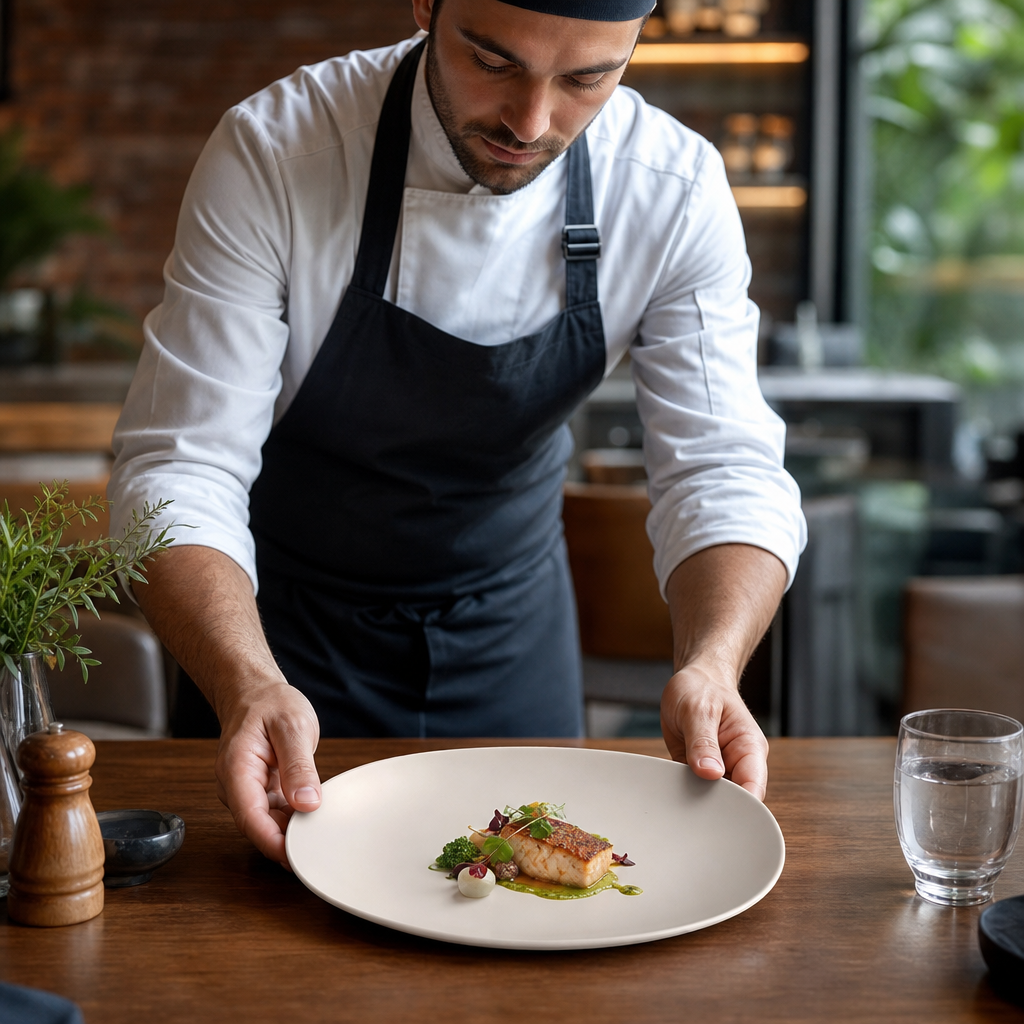 Platters 305mm Porcelain for Casual Dining (Pack of 6)