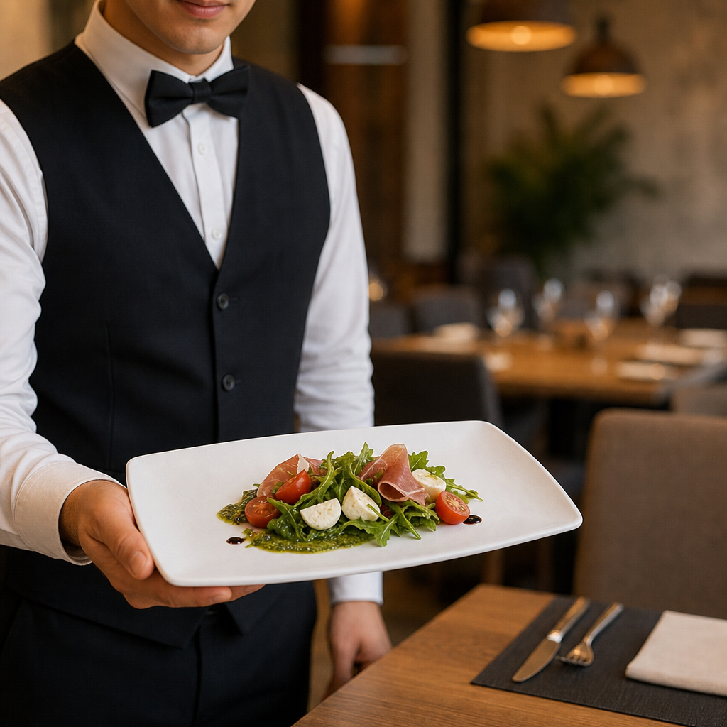 Rectangular Plates 330x165mm White Melamine for Dining Occasions (Pack of 12)
