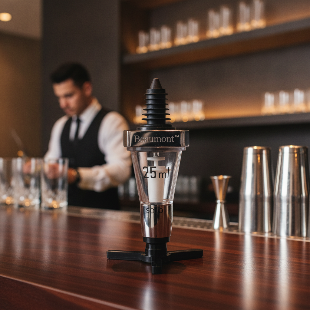 Stainless Steel Chrome Solo Measure 25ml for Bars & Pubs