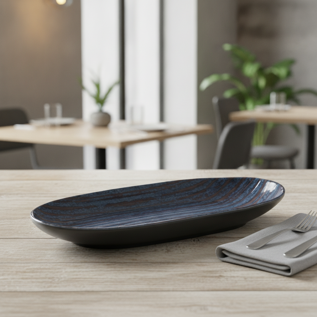 Melamine Serving Tray 280x135mm for Stylish Dining
