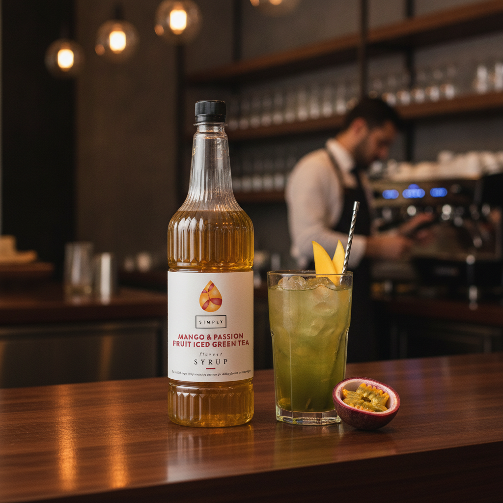 Flavoured Syrup Iced Green Tea 1L for Refreshing Beverages