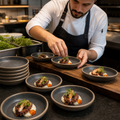 Tapas Dishes 118mm Vitrified Stoneware for Catering (Pack of 12)