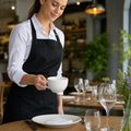 Low Cups Alumina 340ml Vitrified Ceramic for Catering (Pack of 36)