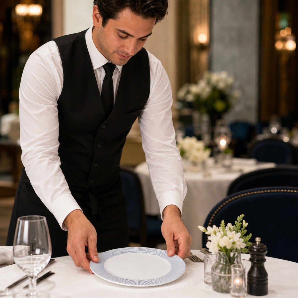 Coupe Plates 270mm Fine Bone China for Hospitality (Pack of 12)