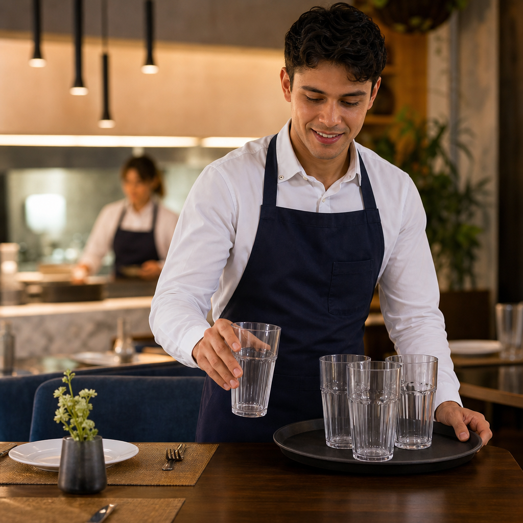Polycarbonate Stacking Tumblers 400ml for Bars & Restaurants (Pack of 24)