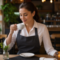 Tea Cups 180ml Vitrified Porcelain for Cafés & Restaurants (Pack of 12)