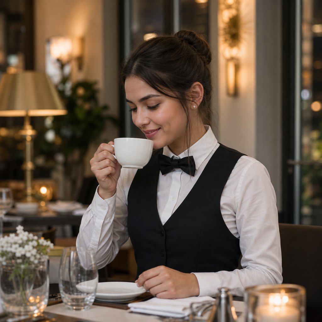 Elegant Cups 230ml Porcelain for Dining Services (Pack of 12)