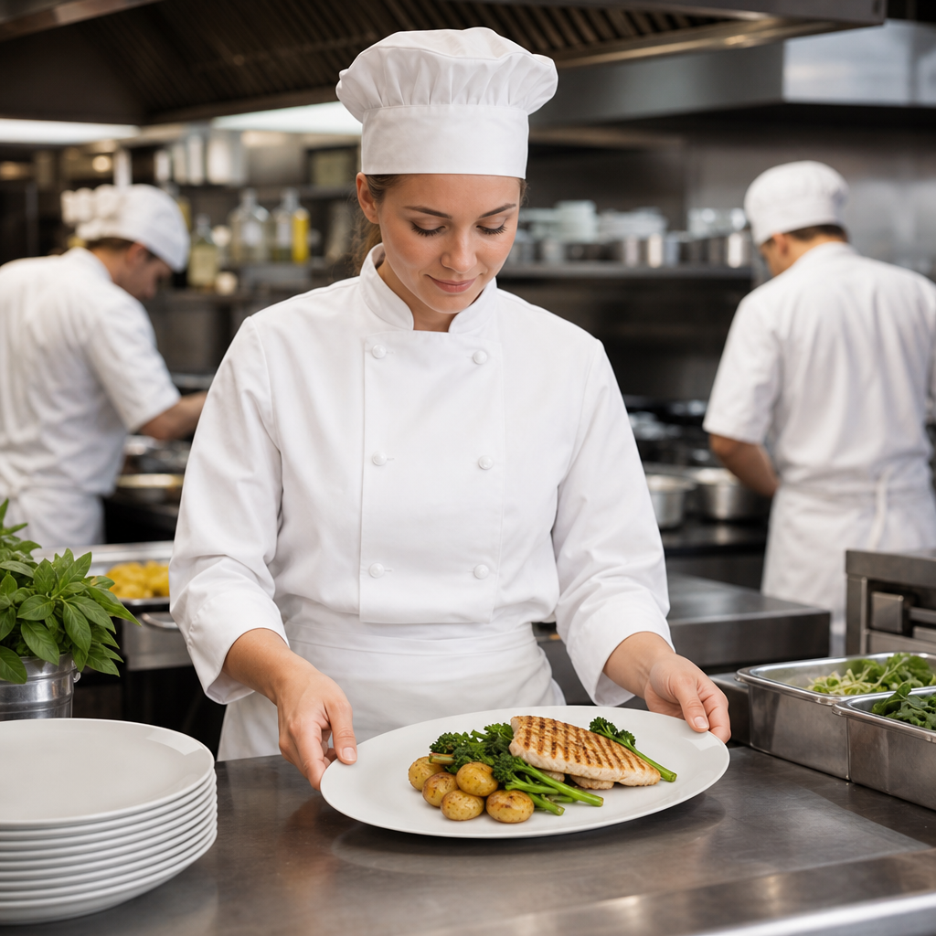 Oval Plates 340mm Porcelain for Professional Catering (Pack of 12)