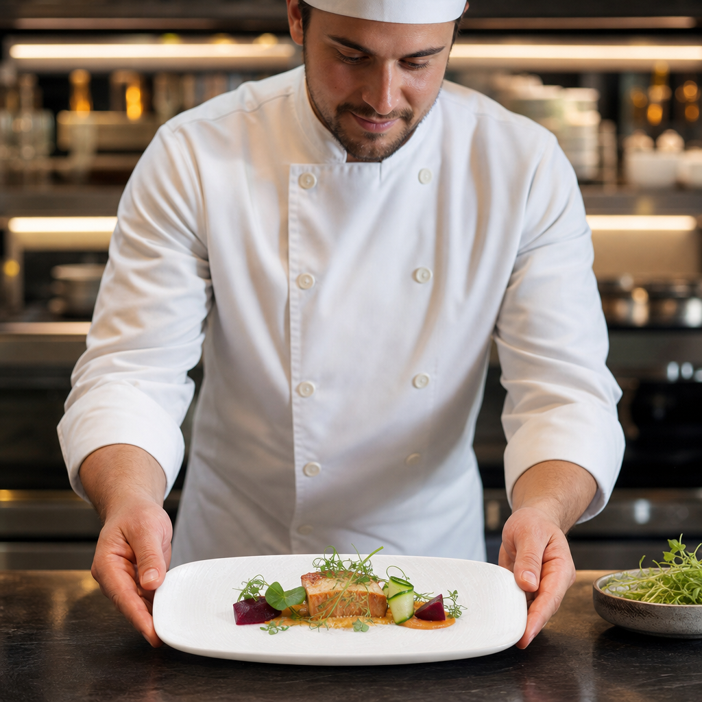 Oblong Platters 298x153mm Vitrified Ceramic for Catering (Pack of 12)