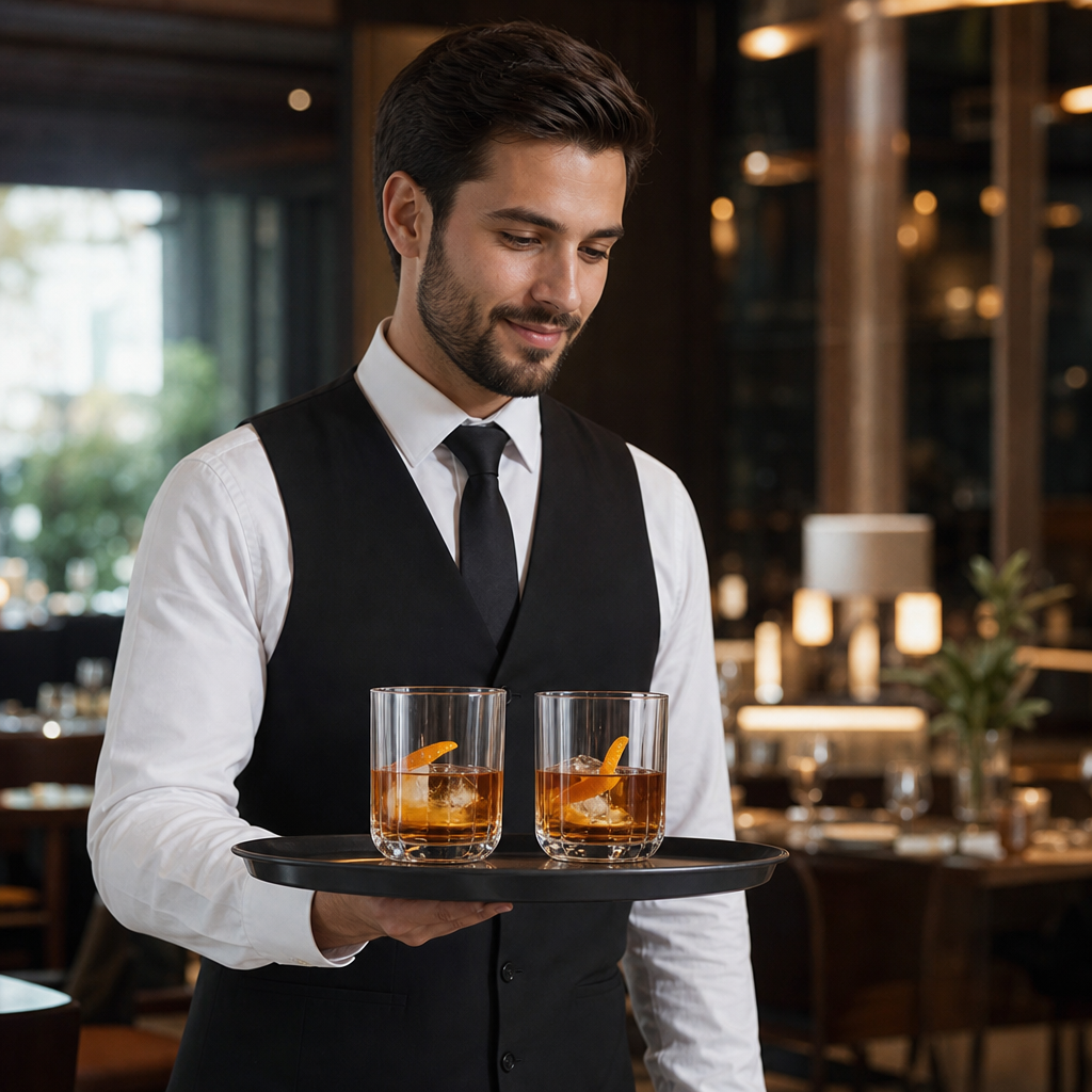 Glass Double Old Fashioned Glasses 350ml for Entertaining (Pack of 24)