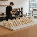 Recycled PET Deep Fill Sandwich Wedges for Cafés & Delis (Pack of 500)
