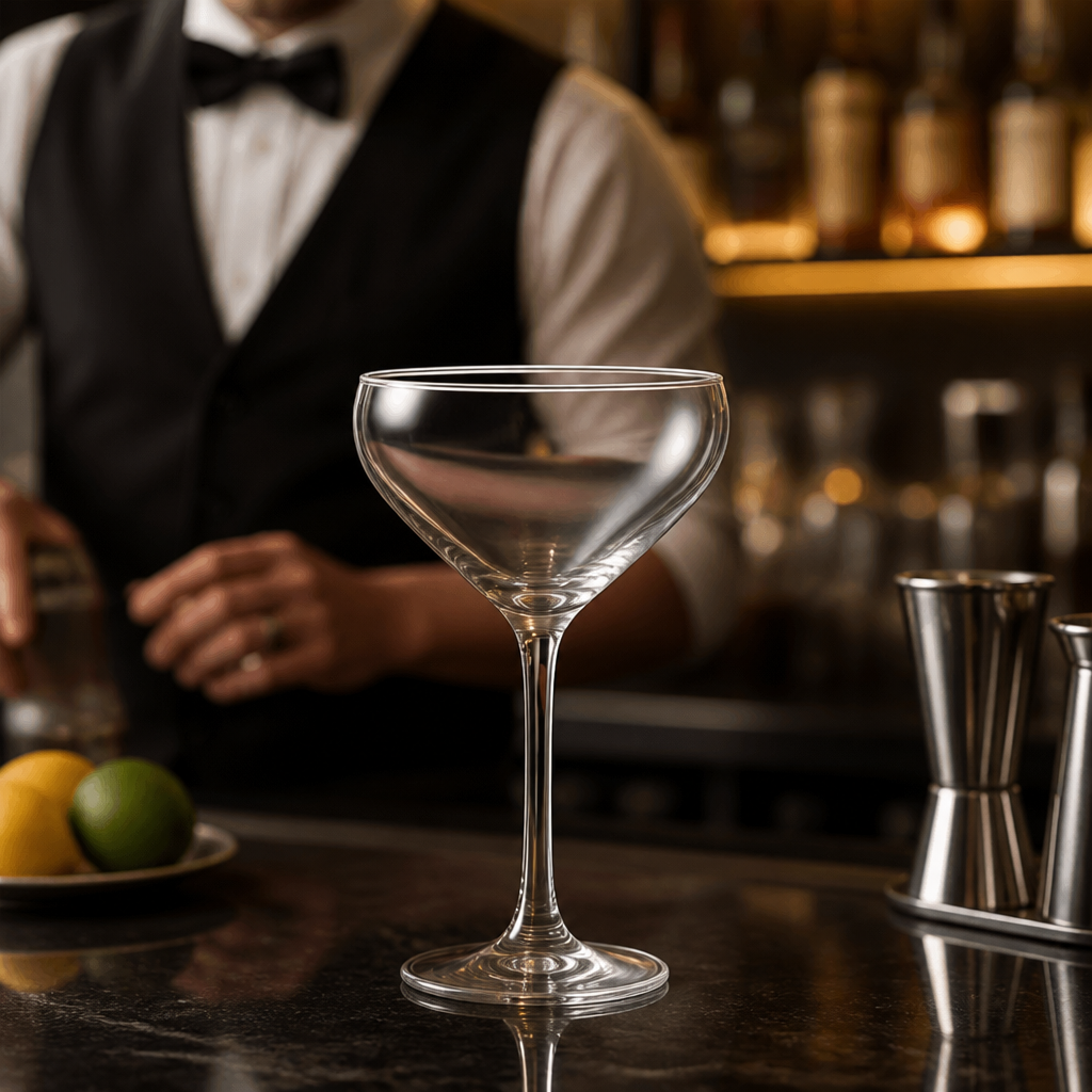Clear Glass Doyenne Coupe Glasses 300ml for Hospitality Use (Pack of 6)