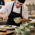 Dipping Pots 600ml Vitrified Ceramic for Restaurants (Pack of 12)