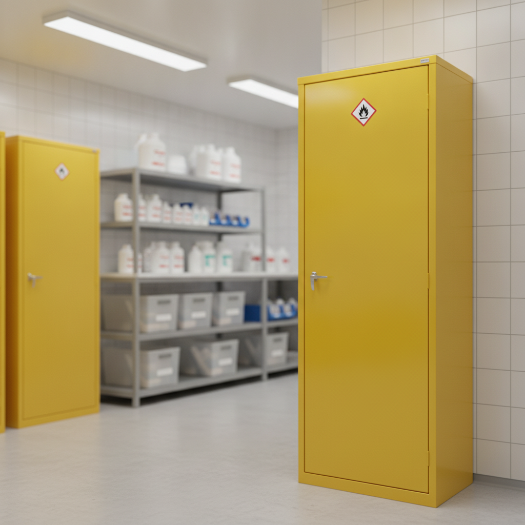 Steel Hazardous Substance Cabinet 20L for Safe Chemical Storage